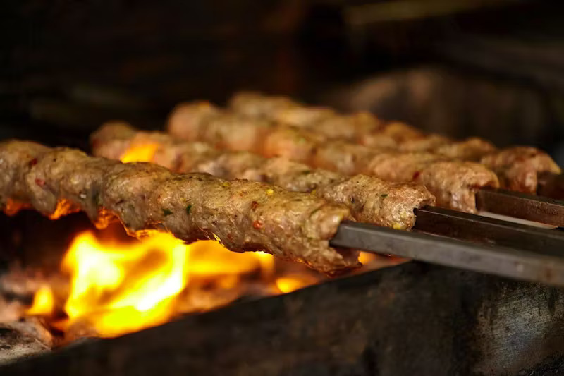 Chef preparing food